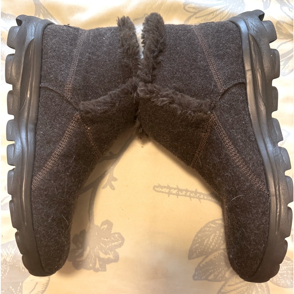 Skechers 8 Go Walk Warm Booties 8 brown tweed